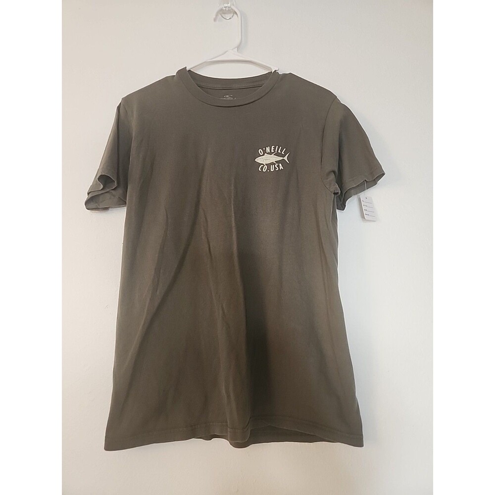 O’Neill Premium Tee Short Sleeve Size Medium, Olive Green Colored